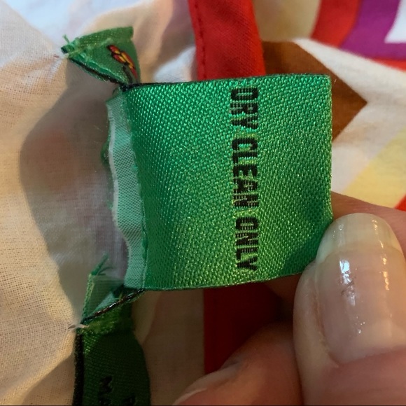 Tibi Striped Chevron Wrap Mini Skirt 6 - Picture 8 of 11